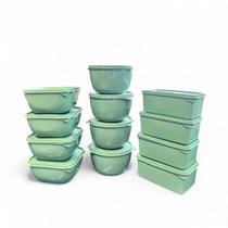 Potes Plásticos, Vasilha, Marmita formatos variados 1 litro Kit com 12 unidades