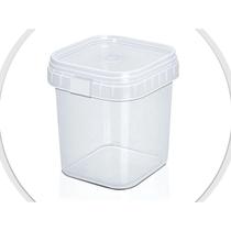 Potes Quadrados Bolo No Pote Lacre Plástico 220ml -200 Unid WS Plastico Potes Quadrados Bolo No Pote Lacre Plástico 220ml -200 Unid WS Plastico