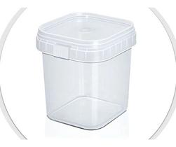 Potes Quadrados Lacre Bolo No Pote Plástico 220ml -200 Unid. Potes Quadrados Lacre Bolo No Pote Plástico 220ml -200 Unid.