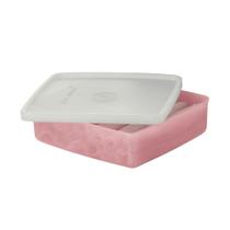 Potes refri box 400 ml para frios rosa da tupperware