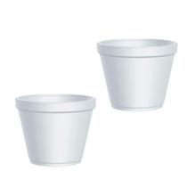 Potes térmicos 340ml isopor c/25 Potes térmicos 340ml isopor c/25