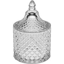 Potiche 10X6X6Cm Vidro Transp Potiche 10X6X6Cm Vidro Transp