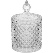 Potiche 13,5 X 8,5 X 8,5 Cm Vidro Transp Potiche 13,5 X 8,5 X 8,5 Cm Vidro Transp