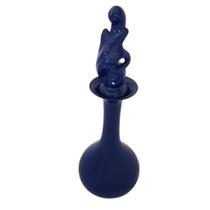 Potiche Azul em Cerâmica com Tampo 46cm Potiche Azul em Cerâmica com Tampo 46cm