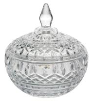 Potiche Bomboniere Decorativo Cristal Transparente Lys Wolff