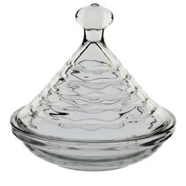 POTICHE BOMBONIERE VASO DECORATIVO REDONDO HOME&CO COM TAMPA VIDRO 11x12x12cm TRANSPARENTE POTICHE BOMBONIERE VASO DECORATIVO REDONDO HOME&CO COM TAMPA VIDRO 11x12x12cm TRANSPARENTE