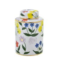 Potiche color primavera decorativo 19cm Potiche color primavera decorativo 19cm