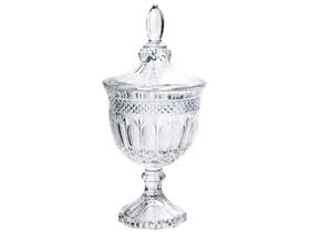 Potiche de Vidro com Tampa 24,5cm Hauskraft - Patrícia