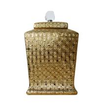 Potiche Decorativa Dourado - 32x19,5cm Potiche Decorativa Dourado - 32x19,5cm