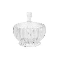 Potiche decorativo cristal de chumbo geneva 17x18cm