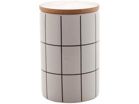 Potiche Decorativo de Cerâmica 12,5cm Lyor - Turim Potiche Decorativo de Cerâmica 12,5cm Lyor - Turim