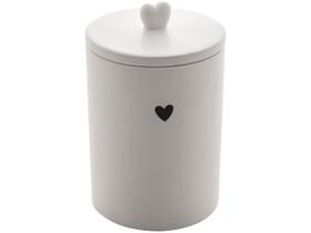 Potiche Decorativo de Cerâmica 12cm Lyor - Heart Potiche Decorativo de Cerâmica 12cm Lyor - Heart