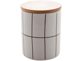 Potiche Decorativo de Cerâmica 15cm Lyor - Turim Potiche Decorativo de Cerâmica 15cm Lyor - Turim