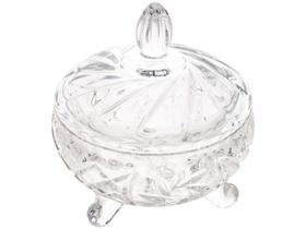 Potiche Decorativo de Cristal 13cm Lyor Prima - 7759