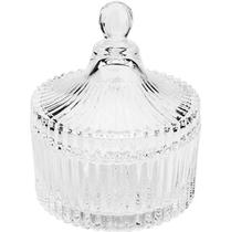 POTICHE DECORATIVO DE CRISTAL CARROSSEL 6,9x6,7x9,2cm POTICHE DECORATIVO DE CRISTAL CARROSSEL 6,9x6,7x9,2cm