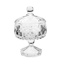 Potiche Decorativo de Cristal com Pé Louise - 11x18cm Potiche Decorativo de Cristal com Pé Louise - 11x18cm