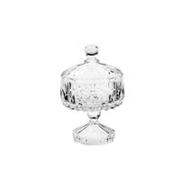 Potiche Decorativo de Cristal com Pé Louise 14 x 23cm wolff