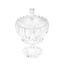 POTICHE DECORATIVO DE CRISTAL WOLFF GENEVA 11x17,5cm