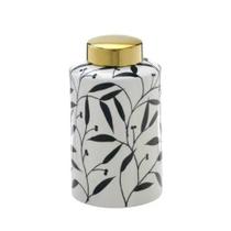 Potiche Decorativo Em Ceramica Akemi 25cm Espressione