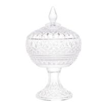 Potiche Decorativo Wolff Lys de Cristal 14cm x 22cm Potiche Decorativo Wolff Lys de Cristal 14cm x 22cm