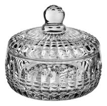 Potiche Home&Co 12x14x14cm Eco Crystal Transparente Enfeite Decorativo para Sala Quarto e Casa Potiche Home&Co 12x14x14cm Eco Crystal Transparente Enfeite Decorativo para Sala Quarto e Casa
