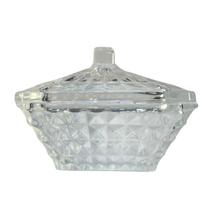 Potiche Mini Bomboniere de Vidro Lembrancinha Batizado C/Tampa Decorativo Potiche Mini Bomboniere de Vidro Lembrancinha Batizado C/Tampa Decorativo