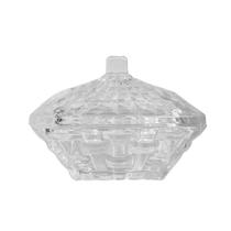 Potiche Mini Bomboniere de Vidro Lembrancinha Batizado C/Tampa Decorativo Potiche Mini Bomboniere de Vidro Lembrancinha Batizado C/Tampa Decorativo