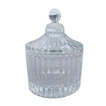 Potiche Mini Pote Bomboniere Baleiro de Vidro Velas Lembrancinha Decorativo Potiche Mini Pote Bomboniere Baleiro de Vidro Velas Lembrancinha Decorativo