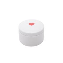 Potiche Porcelana Lovely Heart Branco - Urban Potiche Porcelana Lovely Heart Branco - Urban