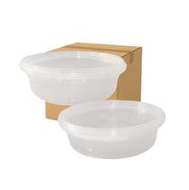 Potinho 160ML Com Tampa Lacre 320un Marmita Freezer Microondas Potinho 160ML Com Tampa Lacre 320un Marmita Freezer Microondas