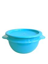 Potinho Azul Tropical 400mL Armazenar/Transportar Alimentos c/ Facilidade (Instantânea)-Tupperware