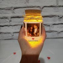 Potinho de luz com 4 fotos