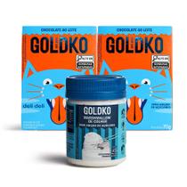 Potinho Marshmallow + 2 Deli Deli ao leite zero adição de açúcares