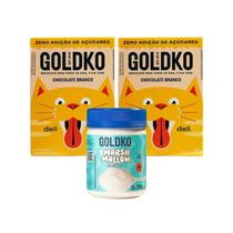 Potinho Marshmallow + 2 Deli Deli branco zero adição de açúcares Potinho Marshmallow + 2 Deli Deli branco zero adição de açúcares