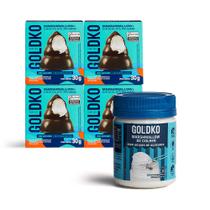 Potinho Marshmallow + 4 musas 70% cacau zero adição de açúcares - GoldKo