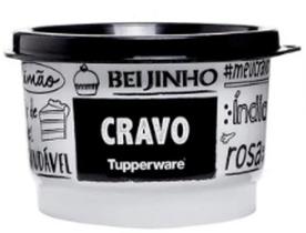 Potinho Tempero 140ml Cravo Linha PB (linha antiga) Tupperware