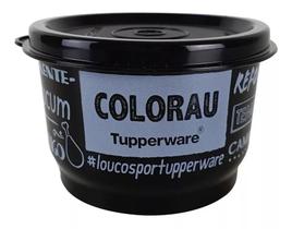 Potinho Tempero Preto e branco 140ml - Tupperware Potinho Tempero Preto e branco 140ml - Tupperware