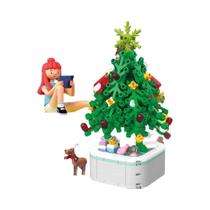Potted Christmas Tree Assembly Acessórios, DIY Christmas Tree, 2 Building Block, section2