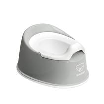 Potty BabyBjörn Smart Cinza/Branco Compacto e Resistente Sem BPA