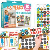 Potty Training Chart Hadley projeta caminhão para meninos