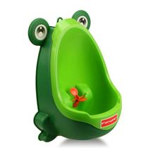 Potty Training Urinal Foryee Cute Frog para meninos verde escuro