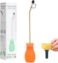 Powder Duster DustFlux Diatomaceous Earth Bulb Duster Laranja Powder Duster DustFlux Diatomaceous Earth Bulb Duster Laranja
