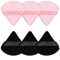 Powder Puff Pimoys Soft Velour Triangle Powder Puffs x6 Powder Puff Pimoys Soft Velour Triangle Powder Puffs x6