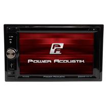 Power Acoustik PD-625B Áudio Automotivo com Tela Touchscreen de 6,2" DVD Bluetooth