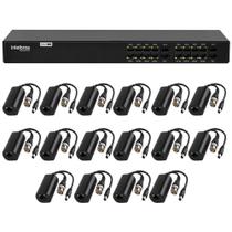 Power Balun 16 Canais Full HD com Alimentação VB 1016 WP Intelbras