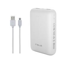 Power Bank 10.000 mAh Carga Rápida + Adaptador Lightning - Lelong