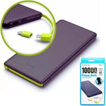 Power Bank 10.000mAh Compatível e Rápido