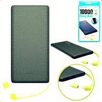 Power Bank 10.000mAh Compatível Samsung e Xiaomi