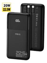 Power Bank 10000mah Carregador Portátil Super Rápido 22.5w,com Compatível Ios E Android Preto