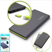 Power Bank 10000mAh Para IOS e Samsung Carga